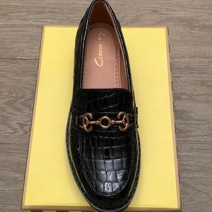 Sam Edelman croc 🐊 embossed loafers 👞 size 7.5. Brand new, never worn
